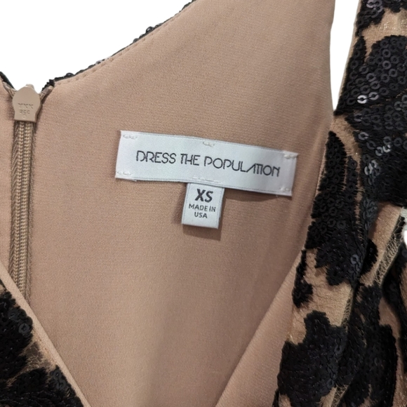 NWOT Dress the population Blair Dress XS - Picture 8 of 10